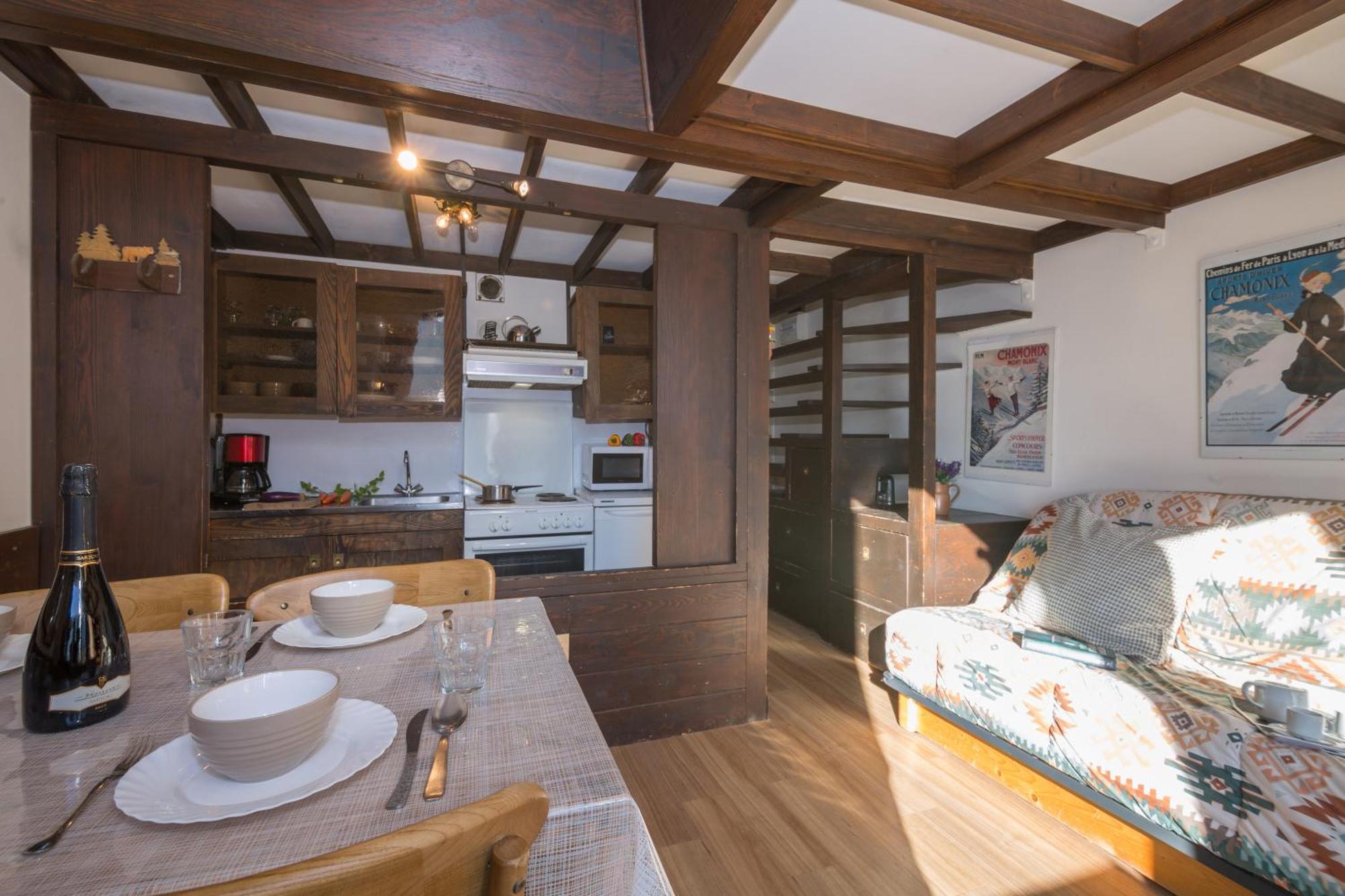 Résidence Grand Roc - Campanules 415 - Happy Rentals Chamonix Extérieur photo