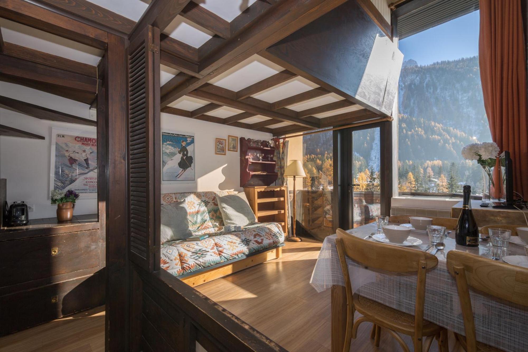 Résidence Grand Roc - Campanules 415 - Happy Rentals Chamonix Extérieur photo